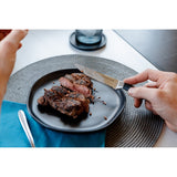 Superior Set of 8 Steak Knives - Black