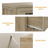 Wholesale 3 Drawer Dresser Modern Wood Dresser with Raised Panel