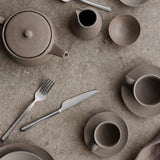 Kumi Stoneware Coffee Cup & Saucer Set of 2
