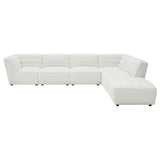 Sunny 6-piece Upholstered Modular Sectional Sofa Natural