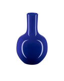 Ocean Blue Long Neck Vase
