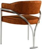 Madelyn Contemporary Velvet Dining Chairs - Luxurious Comfort with Brushed Brass Finish - Set of 2