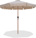 Amalfi - Patio Umbrella - Light Brown Pole