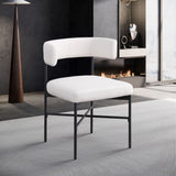 Rivage - Durable Dining Chair With Black Frame (Set of 2)