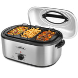 26QT/28QT Electric Roaster with Buffet Server