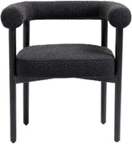 Hyatt Elegant Mid-Century Dining Chair with Solid Wood Frame for a Chic Dining Room Upgrade