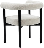 Hyatt Elegant Mid-Century Dining Chair with Solid Wood Frame for a Chic Dining Room Upgrade