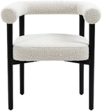 Hyatt Elegant Mid-Century Dining Chair with Solid Wood Frame for a Chic Dining Room Upgrade