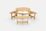 NOVIA 6 Seaters Outdoor Round Set