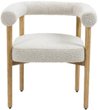 Hyatt Elegant Mid-Century Dining Chair with Solid Wood Frame for a Chic Dining Room Upgrade