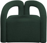 Otto Contemporary Accent Chair with Curved Back, Stylish Design, and Comfortable Seating Experience