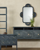 Santos Vintage Navy Rectangular Mirror