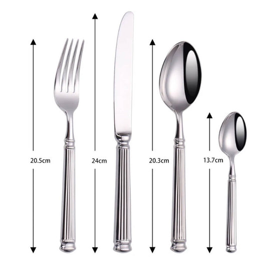 Mixora Luxury Stainless Steel Cutlery Set