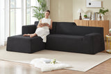 Livo 96" Corduroy Chaise Sofa