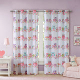Little Owls Total Blackout Window Curtain (Max Blackout)