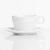 90ml Porcelain Espresso Cup & Saucer Set