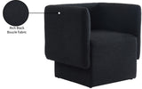 Vera Contemporary Accent Chair - Stylish Boucle Fabric Seating for Modern Living Room & Bedroom