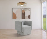 Vera Contemporary Accent Chair - Stylish Boucle Fabric Seating for Modern Living Room & Bedroom