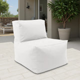 Outdoor Pouf Chair- Seascape Natural