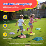 Kinderific Star Stepping Stones 6-Piece Set