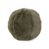Angora Moss Round Pillow