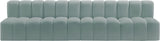 Arc - Faux Leather 4 Seats Modular Sofa