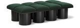 Pavilion - 8 Piece Modular Bench With Black Base