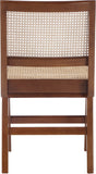 Preston Mid-Century Dining Side Chair Set - Stylish Cane Back Design for Elegant Dining Spaces