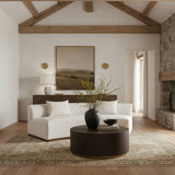 Avanti - 104" Chenille Fabric Upholstered Sofa