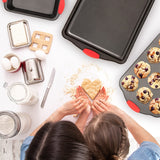Moss & Stone 9-Piece Nonstick Baking Pan Set