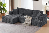 ELARA 108" Chenille Left Chaise Sofa