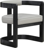 Manchester Faux Leather Dining Chair - Bold Contemporary Design with Comfort and Style for Any Space