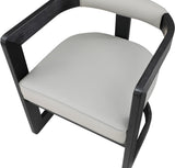 Manchester Faux Leather Dining Chair - Bold Contemporary Design with Comfort and Style for Any Space
