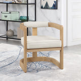 Manchester Faux Leather Dining Chair - Bold Contemporary Design with Comfort and Style for Any Space