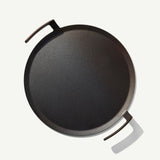 MADE IN Round Carbon Steel Griddle Set