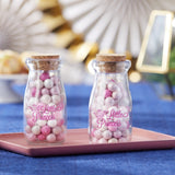 3.8 oz. Vintage Milk Bottle Favor Jar - Little Princess (Set of 18)