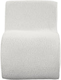 Desiree Contemporary Accent Chair with Soft Boucle Fabric for Stylish Living Room or Bedroom Decor