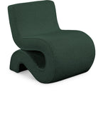 Desiree Contemporary Accent Chair with Soft Boucle Fabric for Stylish Living Room or Bedroom Decor