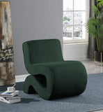 Desiree Contemporary Accent Chair with Soft Boucle Fabric for Stylish Living Room or Bedroom Decor