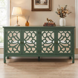 63'' Carved Sideboard Cabinet with Storage