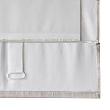 Basketweave Room Darkening Cordless Roman Shade, Taupe