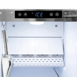 ZLINE 15" Touchstone Gourmet Ice Maker Drain Pump Stainless Steel Door Polished Gold IGMDZ-ST-15-G