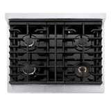 ZLINE 30" Paramount Gas Rangetop DuraSnow® Stainless Steel SRTS-30