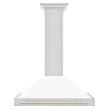 ZLINE 36" Autograph Stainless Wall Range Hood KB4STZ-WM36-G