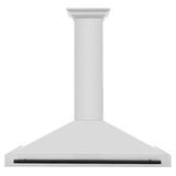 ZLINE 48" Autograph Edition Stainless Steel Range Hood, Matte Black KB4STZ-48-MB