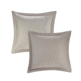 Matallic Circ Comforter/Duvet Cover Set W Removable Insert