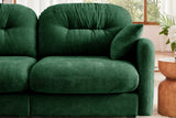 MOLLY 74" Loveseat with 1 Ottoman