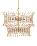 Marquise Medium Gold Chandelier