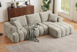 ELARA 108" Chenille Right Chaise Sofa