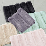 Tufted 1500gsm Bathroom Rug, Black